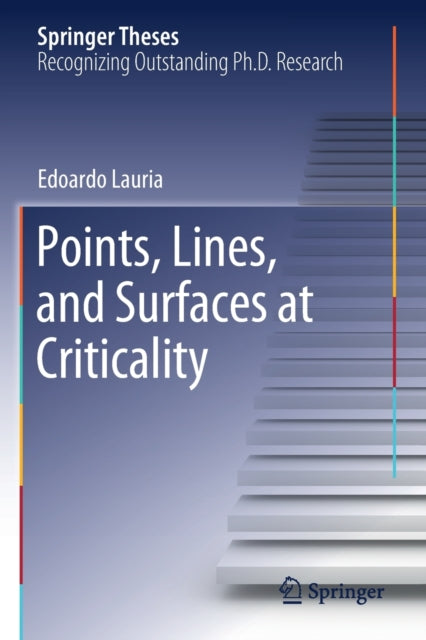 Book cover of: Points, Lines, and Surfaces at Criticality. By: Edoardo Lauria
