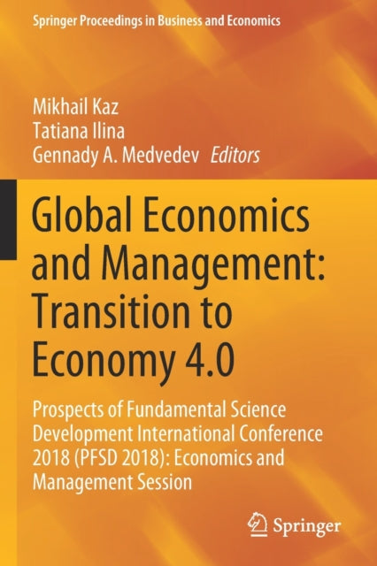Book cover of: Global Economics and Management: Transition to Economy 4.0