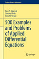 Book cover of: 500 Examples and Problems of Applied Differential Equations. By: Ravi P. Agarwal