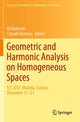 Book cover of: Geometric and Harmonic Analysis on Homogeneous Spaces. By: Ali Baklouti
