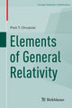 Book cover of: Elements of General Relativity. By: Piotr T. Chruściel