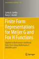 Book cover of: Finite Form Representations for Meijer G and Fox H Functions. By: Carlos A. Coelho