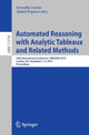 Book cover of: Automated Reasoning with Analytic Tableaux and Related Methods. By: Serenella Cerrito