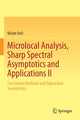 Book cover of: Microlocal Analysis, Sharp Spectral Asymptotics and Applications II. By: Victor Ivrii