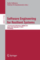Book cover of: Software Engineering for Resilient Systems. By: Radu Calinescu