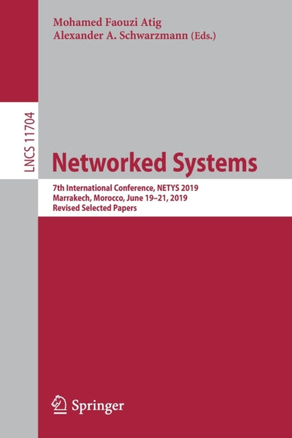 Book cover of: Networked Systems. By: Mohamed Faouzi Atig