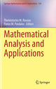 Book cover of: Mathematical Analysis and Applications. By: Themistocles M. Rassias