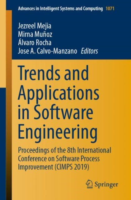 Book cover of: Trends and Applications in Software Engineering. By: Jezreel Mejia