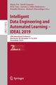 Book cover of: Intelligent Data Engineering and Automated Learning – IDEAL 2019. By: Hujun Yin