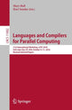 Book cover of: Languages and Compilers for Parallel Computing. By: Mary Hall
