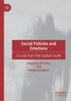 Book cover of: Social Policies and Emotions. By: Angélica De Sena