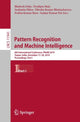 Book cover of: Pattern Recognition and Machine Intelligence. By: Bhabesh Deka