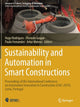 Book cover of: Sustainability and Automation in Smart Constructions. By: Hugo Rodrigues