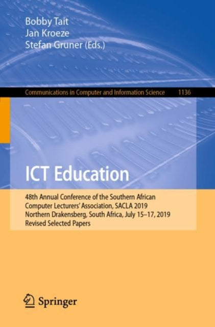 Book cover of: ICT Education. By: Bobby Tait