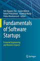Book cover of: Fundamentals of Software Startups. By: Anh Nguyen-Duc