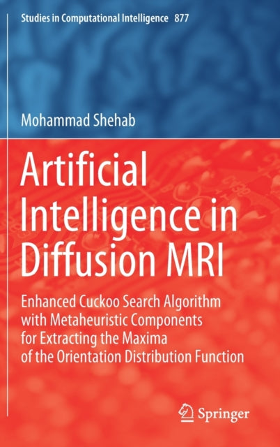 Book cover of: Artificial Intelligence in Diffusion MRI. By: Mohammad Shehab