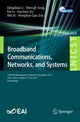 Book cover of: Broadband Communications, Networks, and Systems. By: Qingshan Li