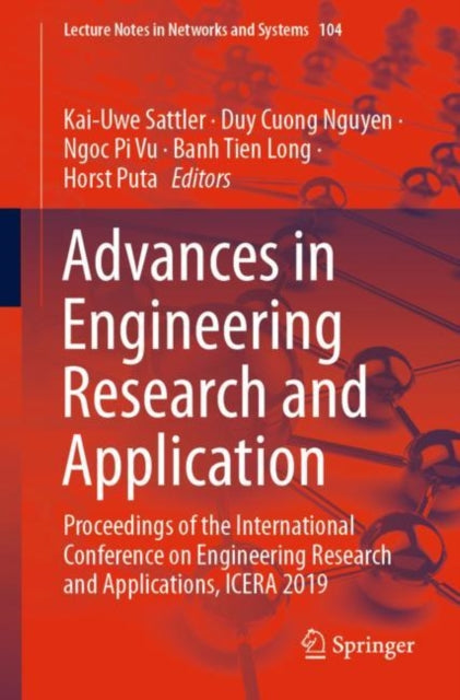 Book cover of: Advances in Engineering Research and Application. By: Kai-Uwe Sattler