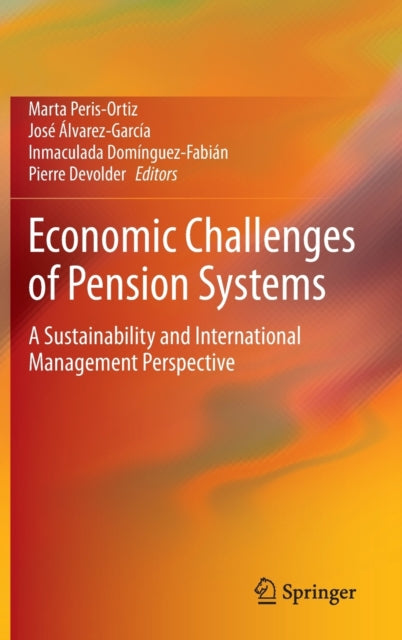 Book cover of: Economic Challenges of Pension Systems. By: Marta Peris-Ortiz