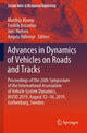 Book cover of: Advances in Dynamics of Vehicles on Roads and Tracks. By: Matthijs Klomp