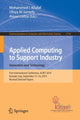 Book cover of: Applied Computing to Support Industry: Innovation and Technology. By: Mohammed I. Khalaf