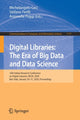 Book cover of: Digital Libraries: The Era of Big Data and Data Science. By: Michelangelo Ceci