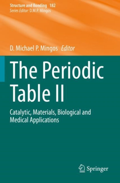 Book cover of: Periodic Table II. By: D. Michael P. Mingos
