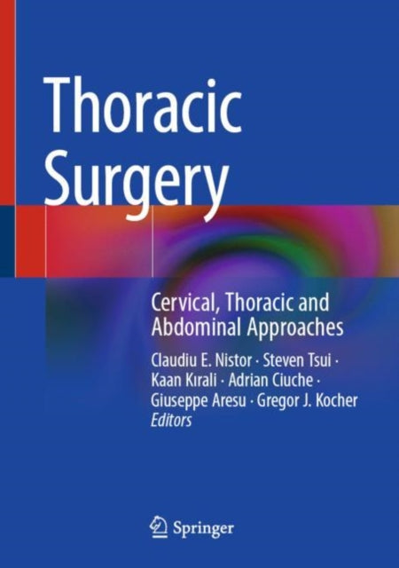 Book cover of: Thoracic Surgery. By: Claudiu E. Nistor