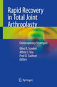 Book cover of: Rapid Recovery in Total Joint Arthroplasty. By: Giles R. Scuderi