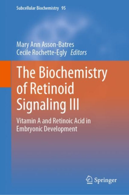 Book cover of: Biochemistry of Retinoid Signaling III. By: Mary Ann Asson-Batres