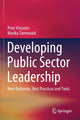 Book cover of: Developing Public Sector Leadership. By: Petri Virtanen