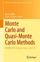 Book cover of: Monte Carlo and Quasi-Monte Carlo Methods. By: Bruno Tuffin