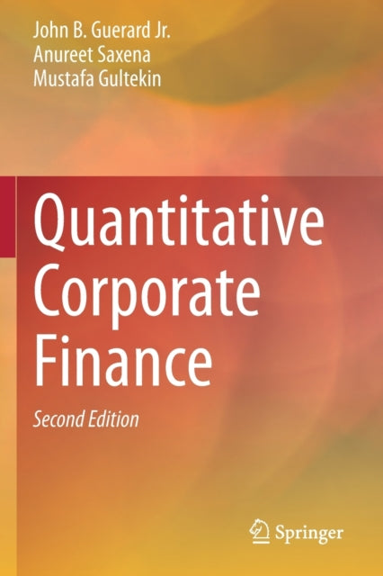 Book cover of: Quantitative Corporate Finance. By: John B. Guerard Jr.