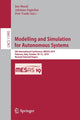 Book cover of: Modelling and Simulation for Autonomous Systems. By: Jan Mazal