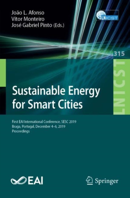 Book cover of: Sustainable Energy for Smart Cities. By: João L. Afonso