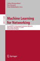 Book cover of: Machine Learning for Networking. By: Selma Boumerdassi
