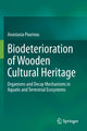 Book cover of: Biodeterioration of Wooden Cultural Heritage. By: Anastasia Pournou