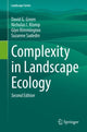 Book cover of: Complexity in Landscape Ecology. By: Green, David G.