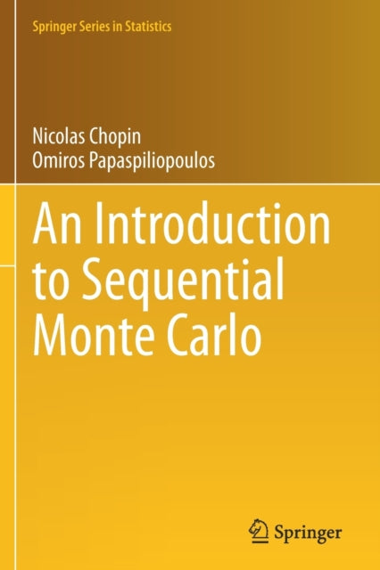 Book cover of: Introduction to Sequential Monte Carlo. By: Nicolas Chopin