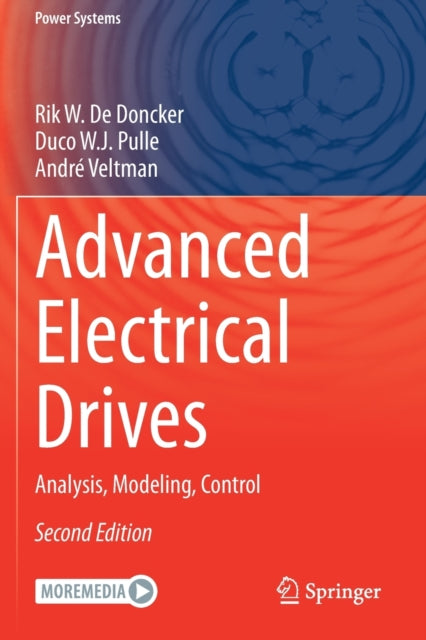 Book cover of: Advanced Electrical Drives. By: Rik W. De Doncker