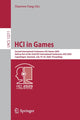 Book cover of: HCI in Games. By: Xiaowen Fang