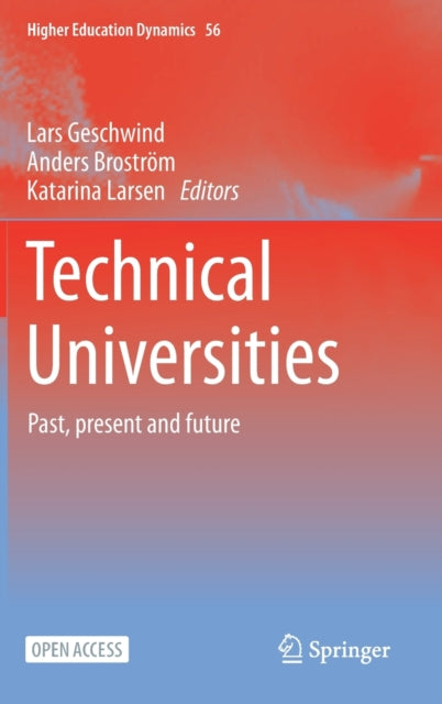 Book cover of: Technical Universities. By: Lars Geschwind