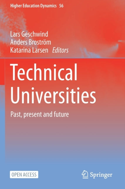 Book cover of: Technical Universities. By: Lars Geschwind