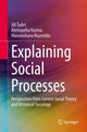 Book cover of: Explaining Social Processes. By: Jiří Šubrt