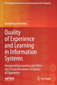Book cover of: Quality of Experience and Learning in Information Systems. By: Josephina Antoniou