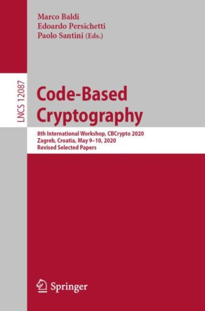 Book cover of: Code-Based Cryptography. By: Marco Baldi