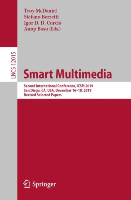 Book cover of: Smart Multimedia. By: Troy McDaniel