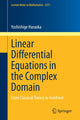 Book cover of: Linear Differential Equations in the Complex Domain. By: Yoshishige Haraoka