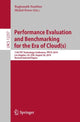 Book cover of: Performance Evaluation and Benchmarking for the Era of Cloud(s). By: Raghunath Nambiar