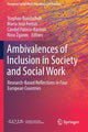 Book cover of: Ambivalences of Inclusion in Society and Social Work. By: Stephan Bundschuh
